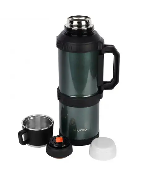 KonigHOFFER CRATER Termos nierdzewny 4 l / zielony