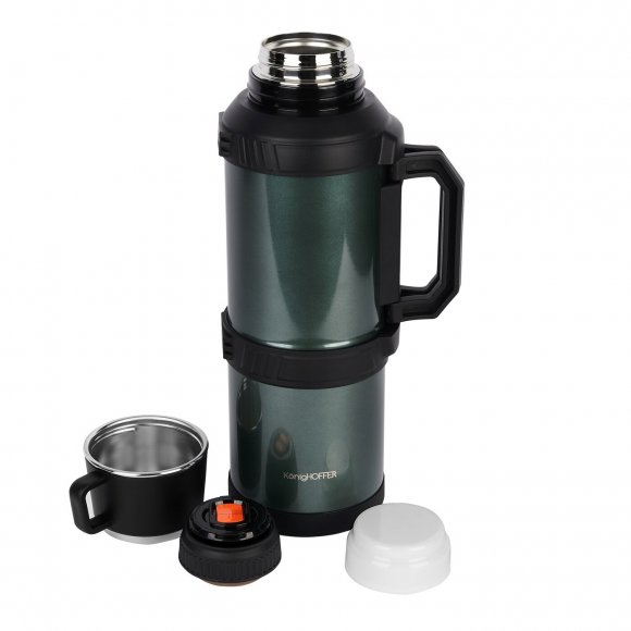 KonigHOFFER CRATER Termos nierdzewny 4 l / zielony