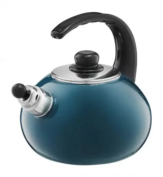 EMALIA OLKUSZ Czajnik 2,5 l / stal emaliowana / turkusowy