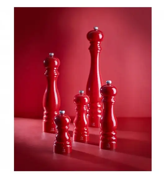 PEUGEOT PARIS Młynek do pieprzu 22 cm / red passion lacquer / drewno bukowe
