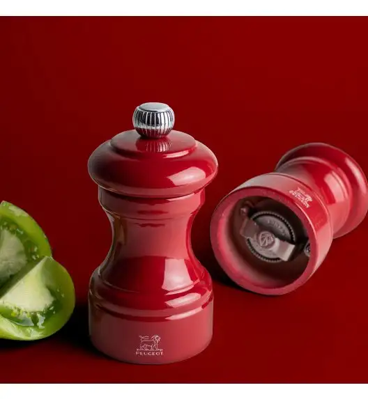 PEUGEOT BISTRORAMA Młynek do pieprzu / 10 cm / czerwony