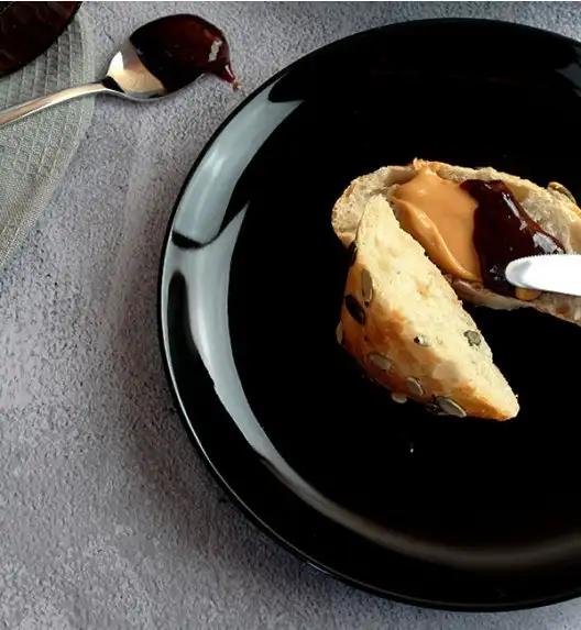 LUBIANA BOSS K8 Talerz głęboki 18 cm / czarny 