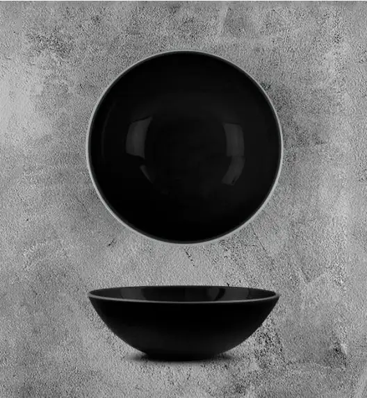 LUBIANA BOSS K8 6x Talerz głęboki 18 cm / czarny 