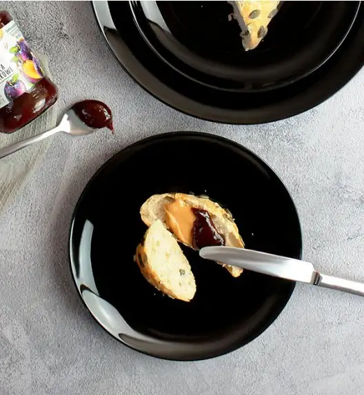 LUBIANA BOSS K8 12x Talerz głęboki 18 cm / czarny 