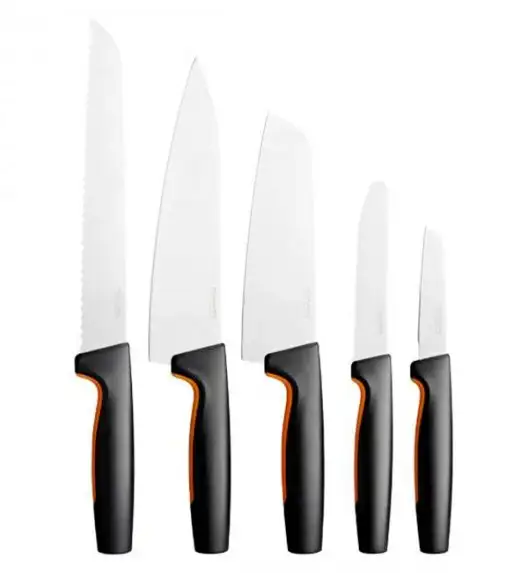 FISKARS FUNCTIONAL FORM 1057556+1057558 Komplet 8 noży (3+5) w pudełkach / stal nierdzewna