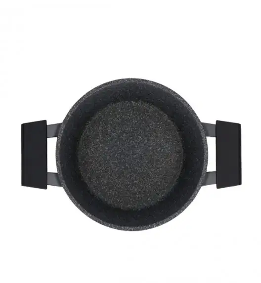 ZWIEGER BLACK STONE Zestaw garnków z pokrywkami 20, 24, 28 cm + Rondel 16 cm + Patelnie 20, 24, 28 cm + Wok 32 cm