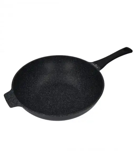 ZWIEGER BLACK STONE Zestaw garnków z pokrywkami 20, 24, 28 cm + Rondel 16 cm + Patelnie 20, 24, 28 cm + Wok 32 cm