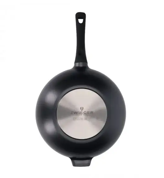 ZWIEGER BLACK STONE Zestaw garnków z pokrywkami 20, 24, 28 cm + Rondel 16 cm + Patelnie 20, 24, 28 cm + Wok 32 cm