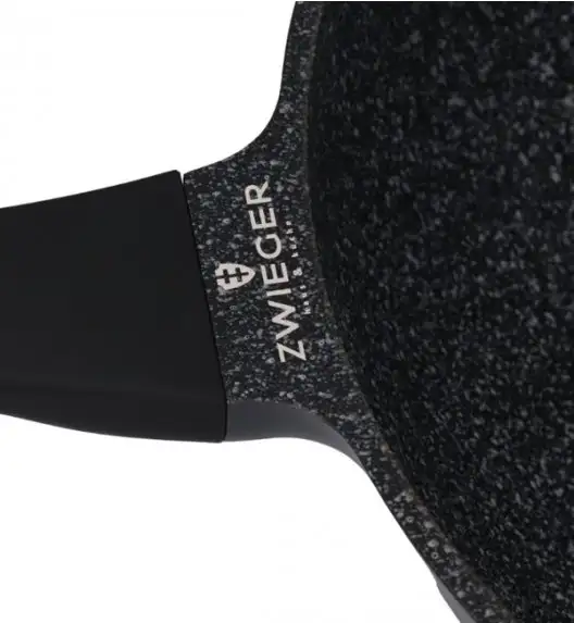 ZWIEGER BLACK STONE Zestaw garnków z pokrywkami 20, 24, 28 cm + Rondel 16 cm + Patelnie 20, 24, 28 cm + Wok 32 cm