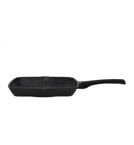 ZWIEGER BLACK STONE Zestaw garnków z pokrywkami 20, 24, 28 cm + Rondel 16 cm + Patelnie 20, 24, 28 cm + Grillowa 28 cm + Pokrywki Tadar