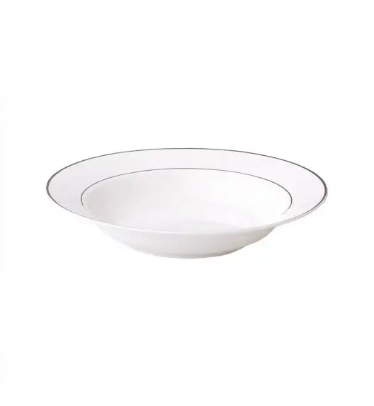 AMBITION AURA SILVER Talerz głęboki 23 cm