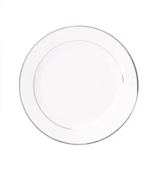 AMBITION AURA SILVER Talerz obiadowy 27 cm