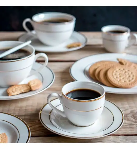 AMBITION AURA GOLD Serwis kawowy 12 el / 6 osób