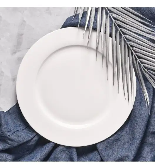 AMBITION AURA WHITE Talerz obiadowy 27 cm