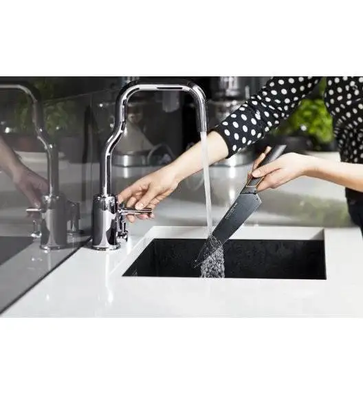 FISKARS EDGE 1003099 Zestaw 5 noży kuchennych w bloku / japońska stal nierdzewna