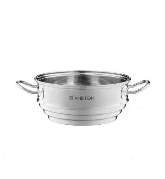 AMBITION ACERO Wkład do gotowania na parze 20/22/24 cm / stal nierdzewna