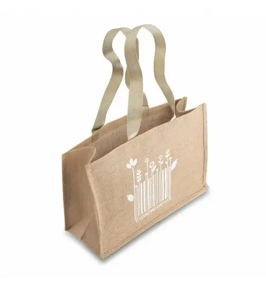 TADAR Jutowa torba na zakupy / 32 x 46 x 18 cm