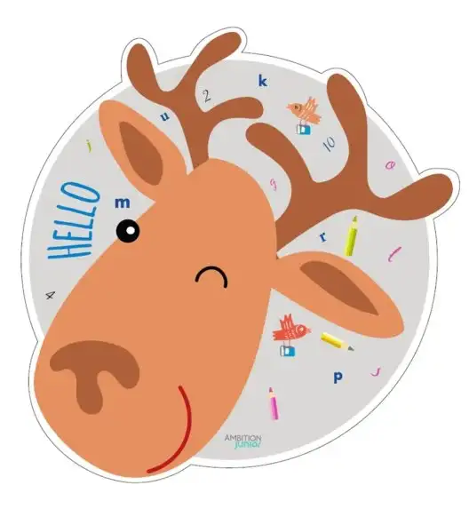 AMBITION JUNIOR RUDI Mata stołowa okrągła 34 cm