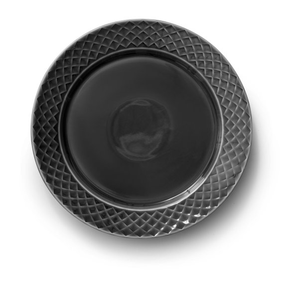 Sagaform talerz  szary / ceramika / 27,5 cm