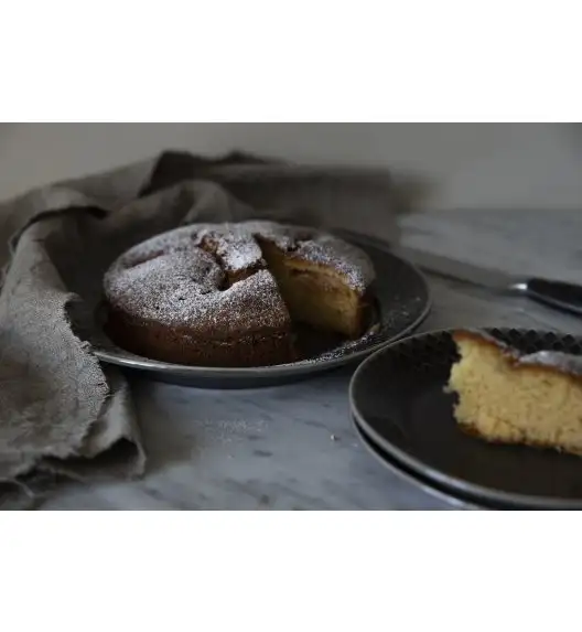 Sagaform talerz  szary / ceramika / 27,5 cm