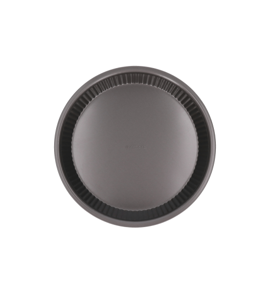 WYPRZEDAŻ! VITTERO Forma stalowa na ciasto kruche 28 cm / czerwona / stal węglowa