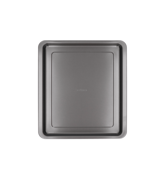 WYPRZEDAŻ! VITTERO Stalowa forma płaska 37 cm / czerwona / stal węglowa