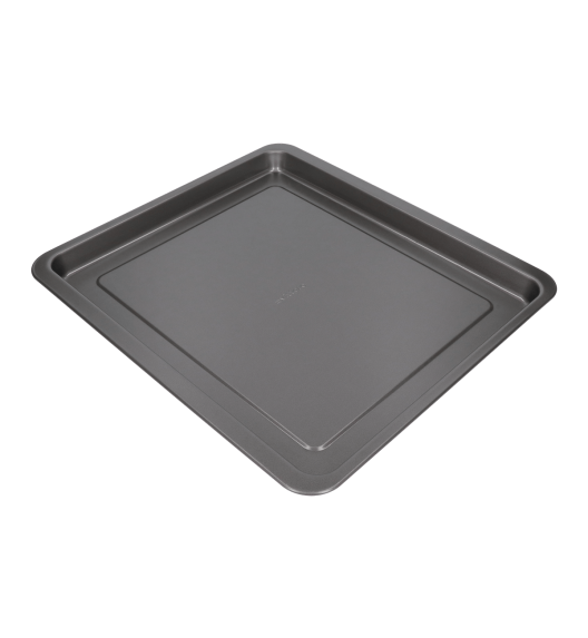 WYPRZEDAŻ! VITTERO Stalowa forma płaska 37 cm / czerwona / stal węglowa