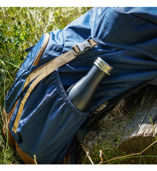 LURCH Termiczna butelka stalowa 0,75 l czarna matowa / stal nierdzewna / FreeForm