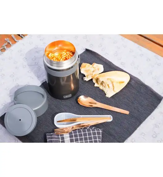 LURCH Iso-Pot 2.0 Pojemnik termiczny / antracytowy / stal nierdzewna / FreeForm