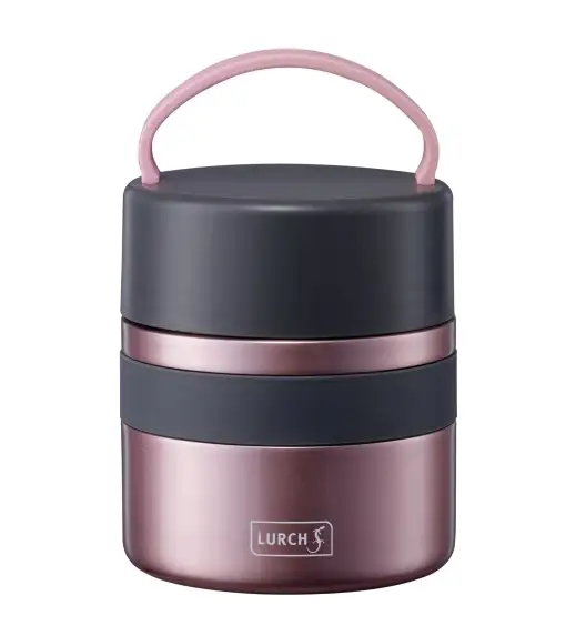 LURCH Iso-Pot 2.0 Pojemnik termiczny 0,5l / różowe złoto / stal nierdzewna / FreeForm