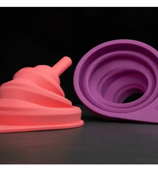 LURCH Lejek szeroki składany / silikon / 15,5 x 12,5 cm