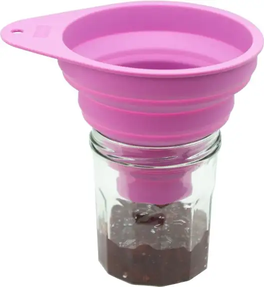 LURCH Lejek szeroki składany / silikon / 15,5 x 12,5 cm