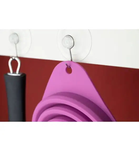 LURCH Lejek szeroki składany / silikon / 15,5 x 12,5 cm