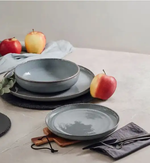 AMBITION CRAFT Talerz deserowy 19 cm / niebieski