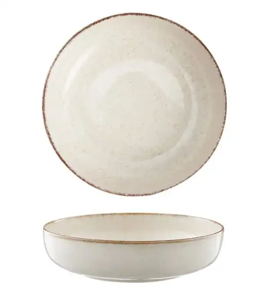 AMBITION CRAFT Salaterka porcelanowa 15 cm / beżowa