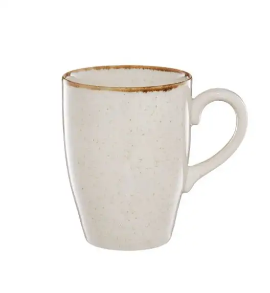 AMBITION ORGANIC Kubek porcelanowy 350 ml / beżowy