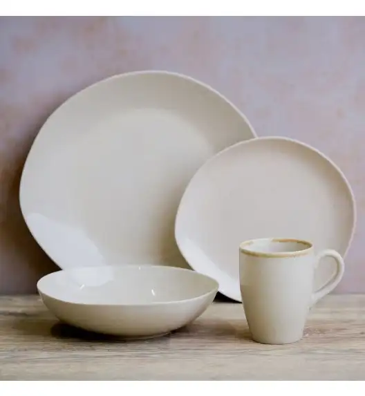 AMBITION ORGANIC Talerz obiadowy 30 cm / beżowy