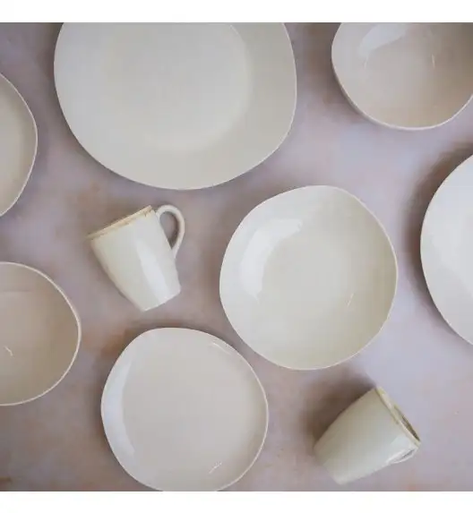 AMBITION ORGANIC Talerz obiadowy 30 cm / beżowy