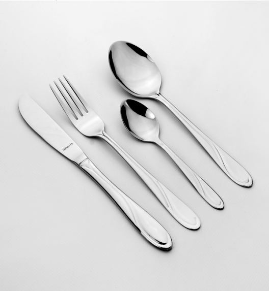 AMEFA WHISPER Sztućce UE 4 elementy dla 1 osoby / stal nierdzewna