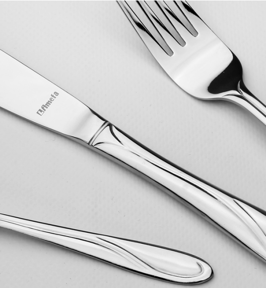 AMEFA WHISPER Sztućce UE 4 elementy dla 1 osoby / stal nierdzewna