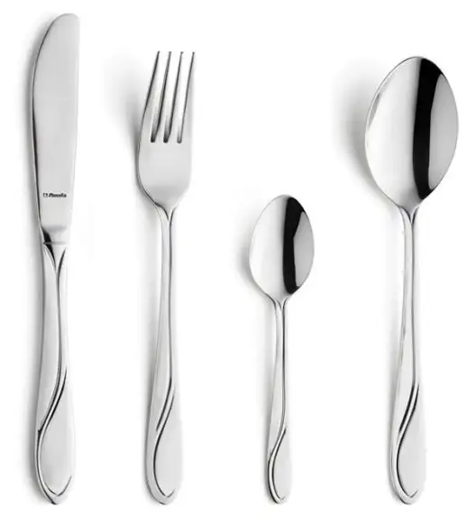 AMEFA WHISPER Sztućce UE 4 elementy dla 1 osoby / stal nierdzewna