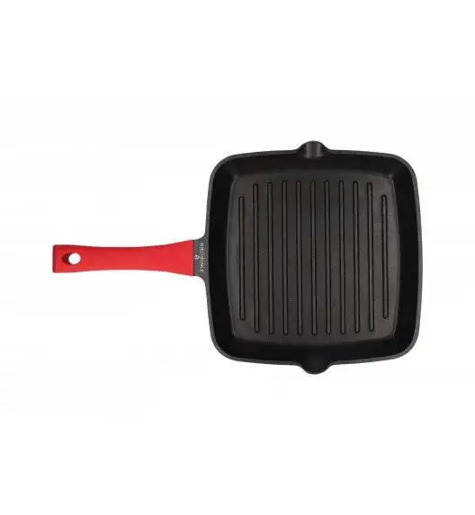 ZWIEGER OBSIDIAN Komplet 7 patelni / Grillowa, naleśnikowa, wok / powłoka GREBLON non- stick