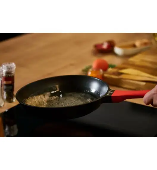 ZWIEGER OBSIDIAN Komplet 7 patelni / Grillowa, naleśnikowa, wok / powłoka GREBLON non- stick
