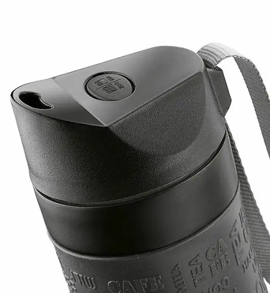 KonigHOFFER FRIZO Kubek termiczny 480 ml  / czarno-szary / stal nierdzewna