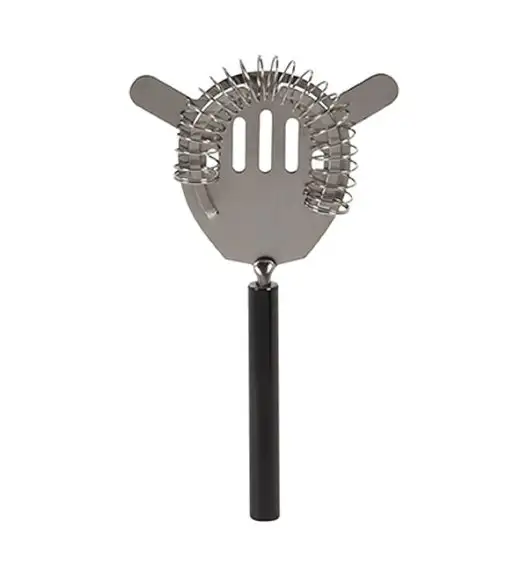 EXCELLENT HOUSEWARE Shaker barmański z akcesoriami 5 el czarny / stal nierdzewna