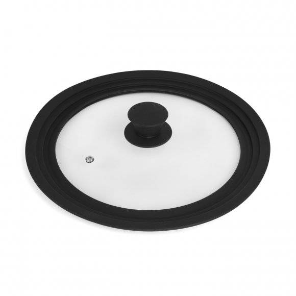 AMBITION MISTY Pokrywka silikonowa uniwersalna 24/26/28 cm / szkło 