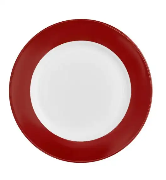 AMBITION AURA RED Talerz obiadowy 27 cm