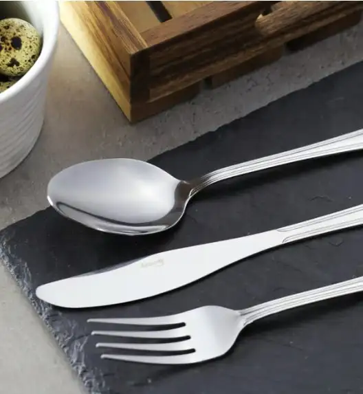 DOMOTTI LONDON Sztućce Komplet 24 el dla 6 osób w pudełku