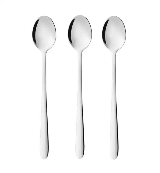 AMBITION ROMA Sztućce zestaw 3 łyżeczek deserowych dla 3 osób / połysk