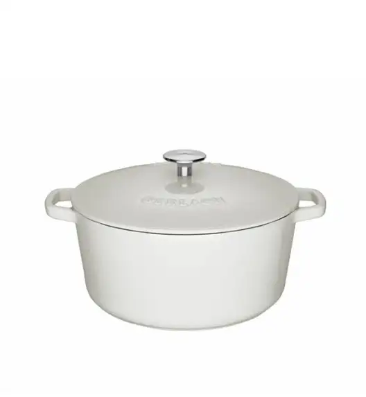 GERLACH NATUR IRON Garnek 5 L z pokrywką 26 cm / żeliwo